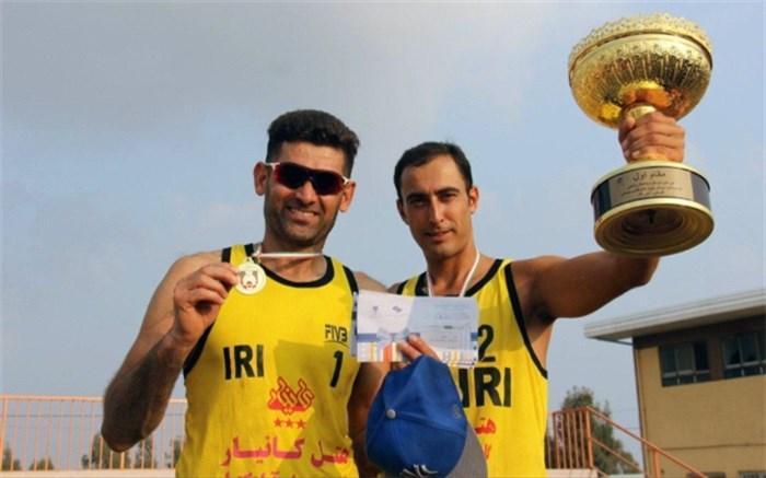 قهرمان تورملی والیبال ساحلی بندر ترکمن معرفی گشت